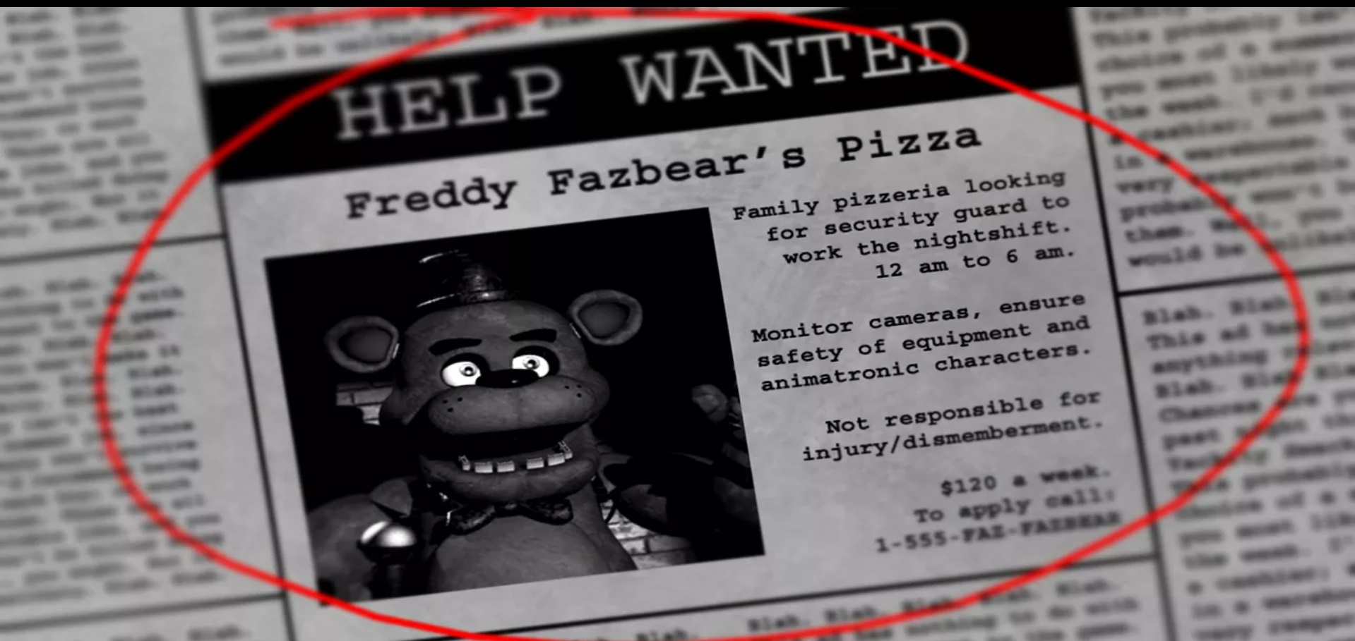 Five Night At Freddy’s 2