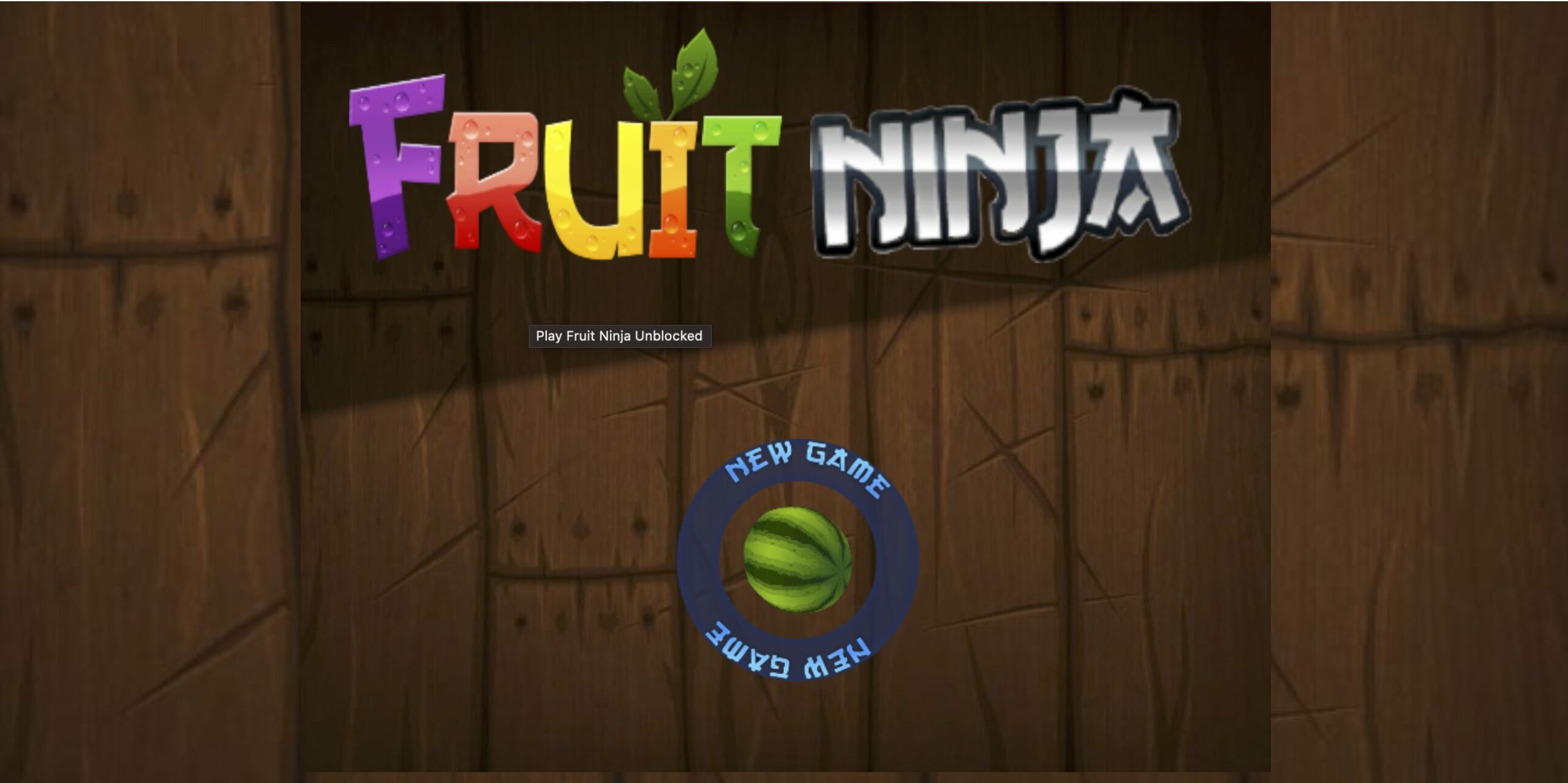 Fruit Ninja Unblocked 3